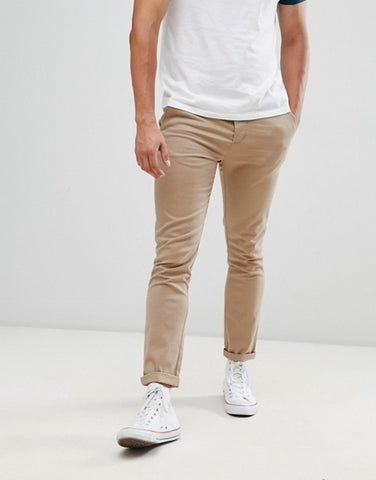 Brown Slim Chinos